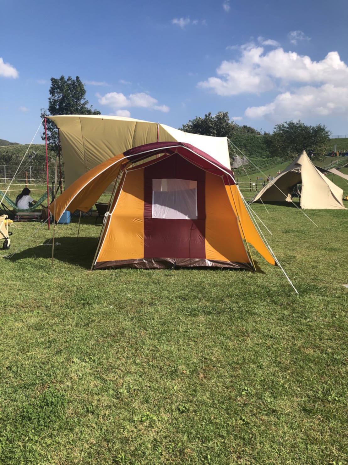 フィールドチャンプのテントのあだ名は プリンテントではなく 焼き芋テント イモテン にしました 九州発 初心者キャンパーが行く