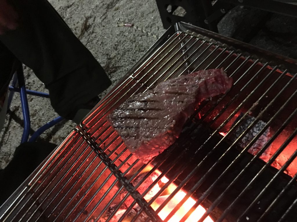 [キャンプご飯]ステーキ
